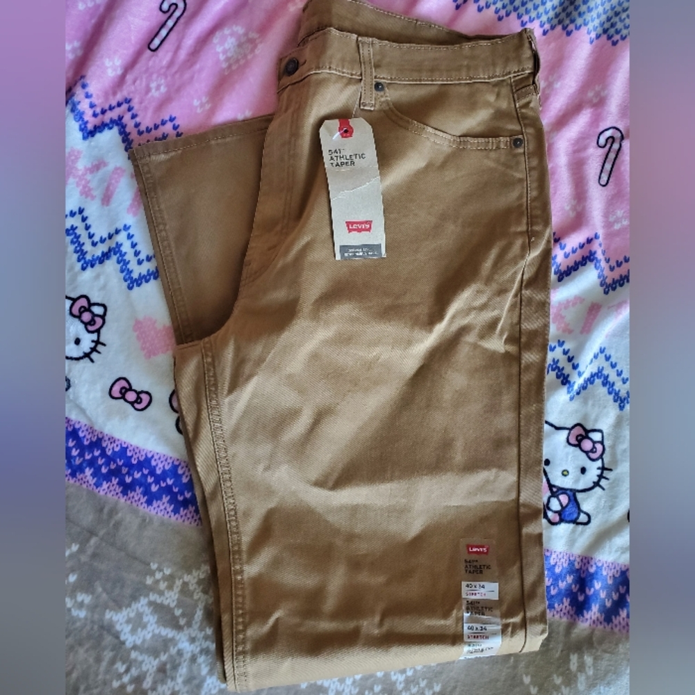 Men levis 541 athletic taper pants nwt 40x34